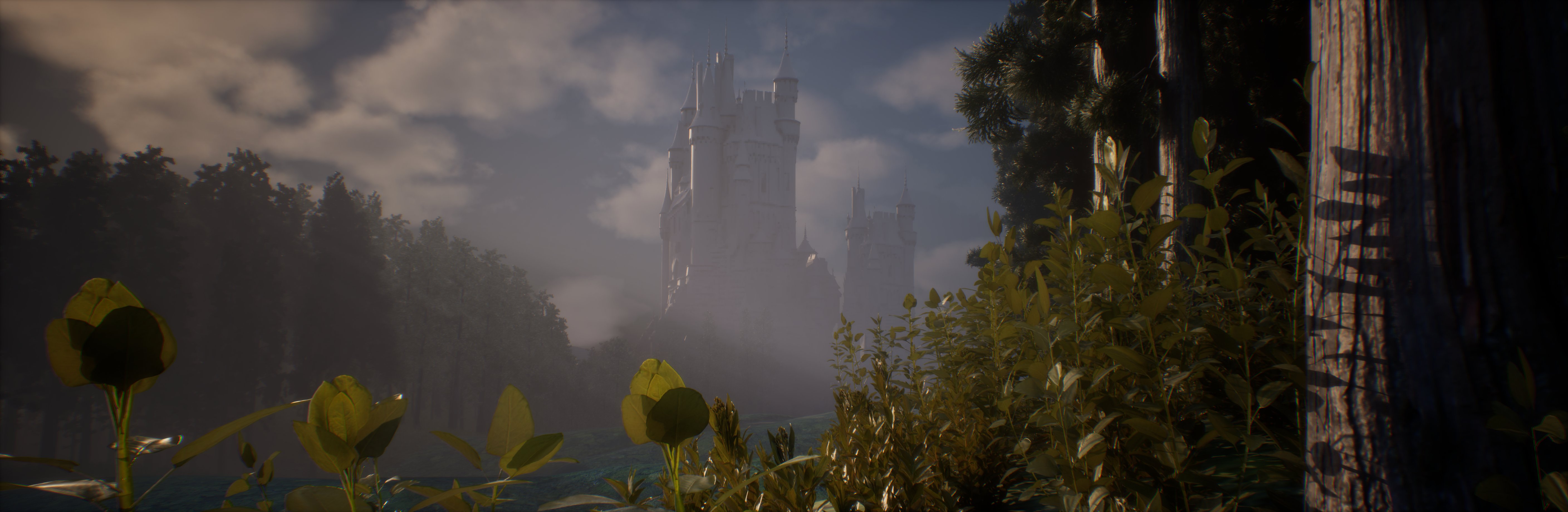 In-game render night