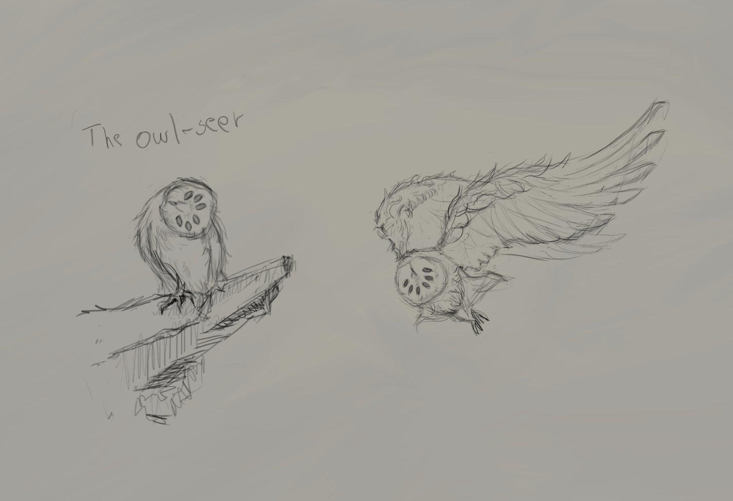Character Sketch, The Owl-Seer